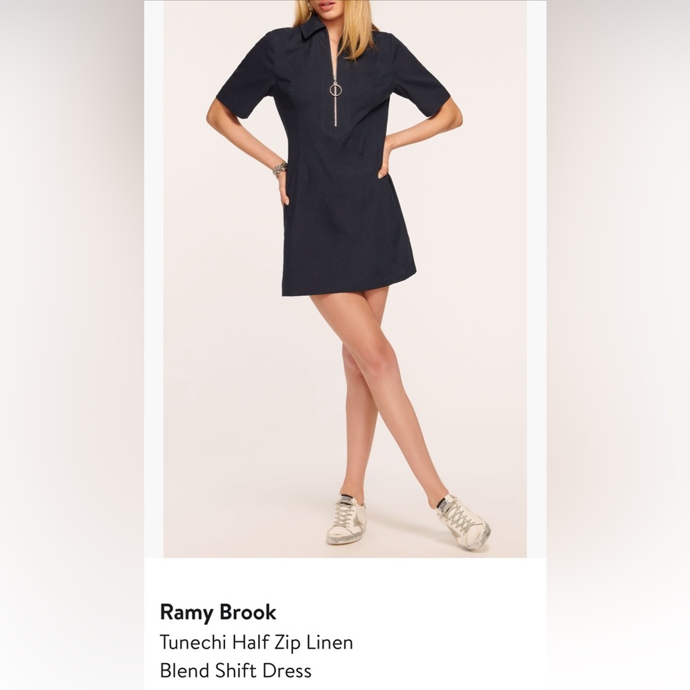 Ramy Brook linen blend shift